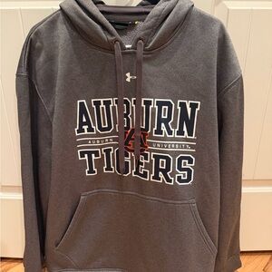 Under Armour Charcoal Auburn Tigers Hoodie